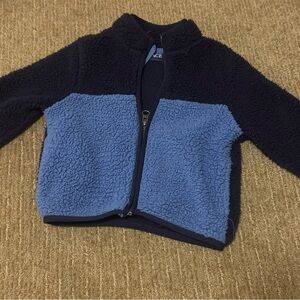 Cozy Blue Fleece Kids Jacket
